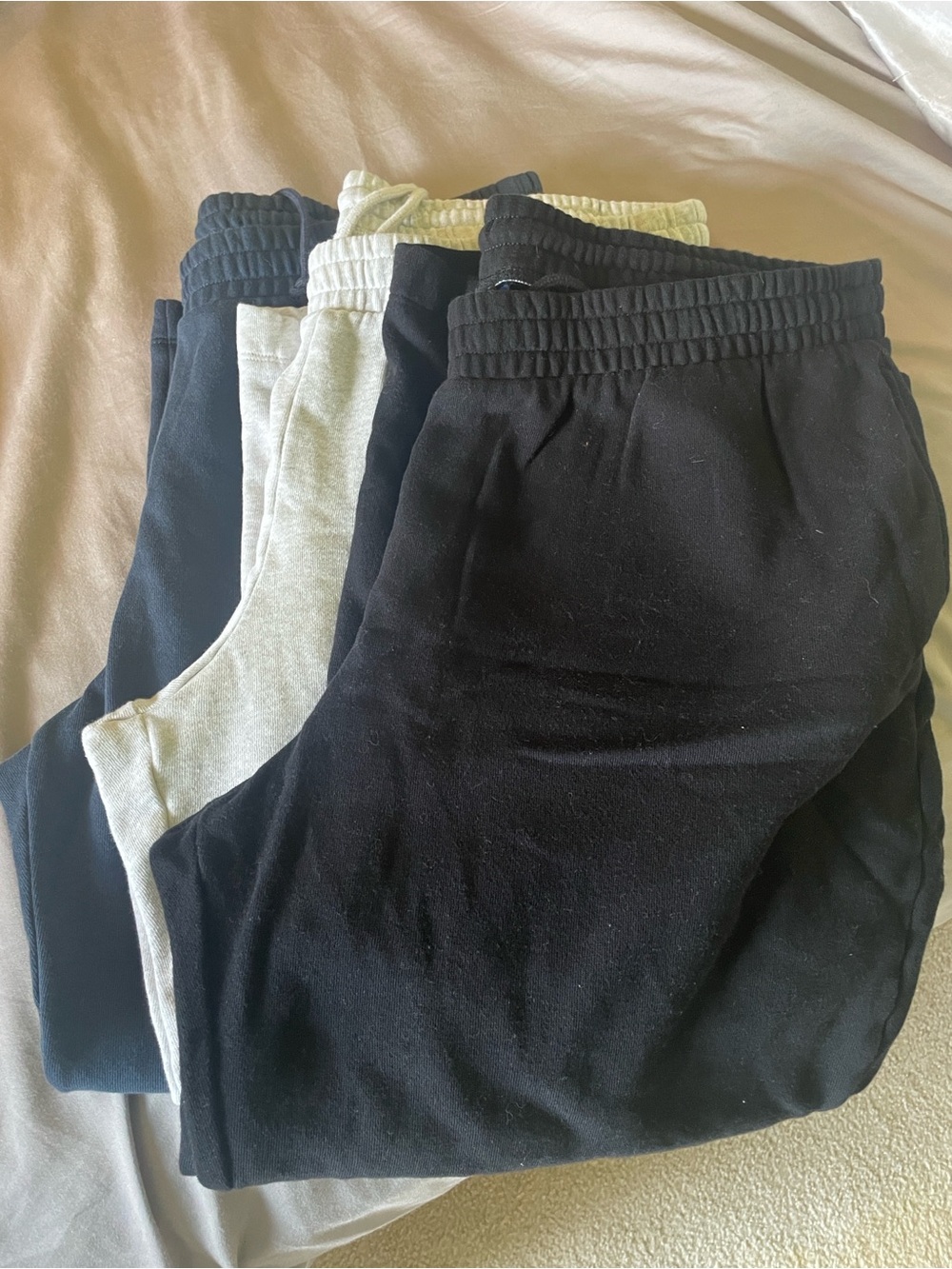 Old Navy High Wasted SoComfy Wide-Leg Sweatpants - x3 Pairs in XL Petite